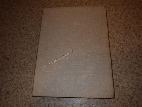 1945 cahier table - de, la