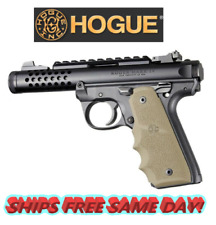 Hogue Ruger 22/45 Mkiv : Fde Caoutchouc Grip Avec Doigt Rainures #79083