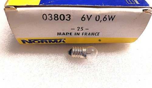 Ampoule e10 6w - 6v, 0,6w