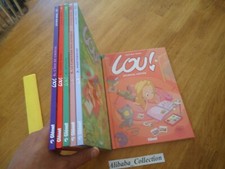 LOT BD ** LOU 1 2 3 4 5 6  JULIEN NEEL no INTEGRALE COMPLET TBE FILLE GLENAT