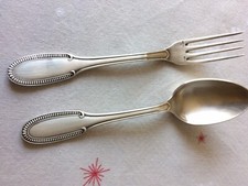 ERCUIS couverts enfant métal argenté poinçon centaure France 1992 92's