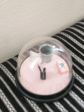 Horloge Koziol design Uli Ruf Quartz Kienzle sous Cloche W. Germany 1988 Vintage