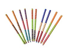 Bâtons Dandiya en bois pour la danse | Navratri Celebration, lot de 5 paires ...