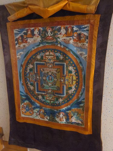 Tanka tibétaine roue - tibétaine:,