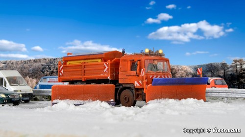 Camion déneigement man - déneigement,