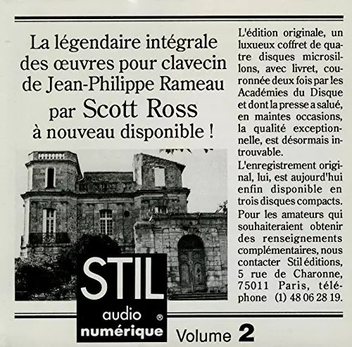 Rameau integrale clavecin - rameau:,