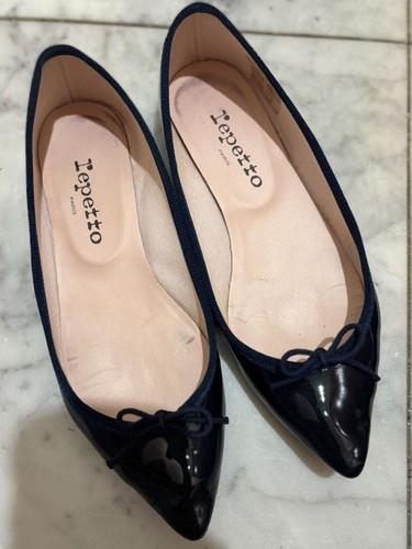 Limited repetto navy pointed - repetto,