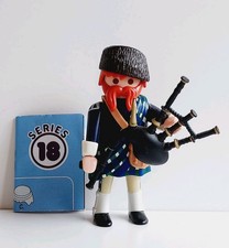 Playmobil ÉCOSSAIS JOUEUR DE CORNEMUSE Série 18 Garçons Boys 70369 Écosse UK 