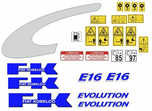 Fiat kobelco e16 b - e16,