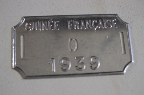 Ancienne plaque fiscale - plaque,