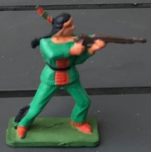 Figurine indien avec fusil - indien,