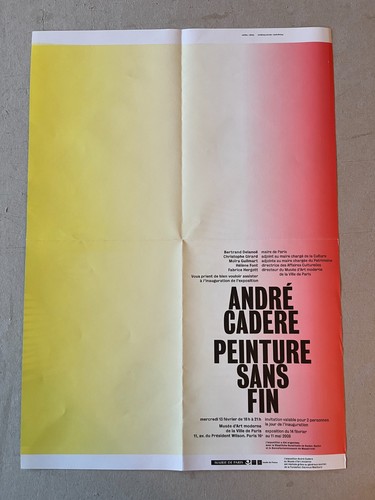 André cadere poster affiche - -,