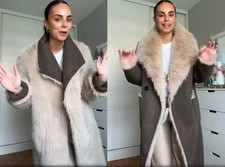 Zara manteau réversible - zara, en