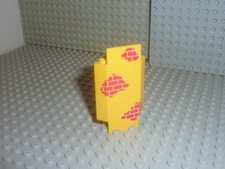 LEGO Panel 3 x 3 x 6 Corner Wall with Red Bricks Réf 2345pb02 Set 6276/6259/1795