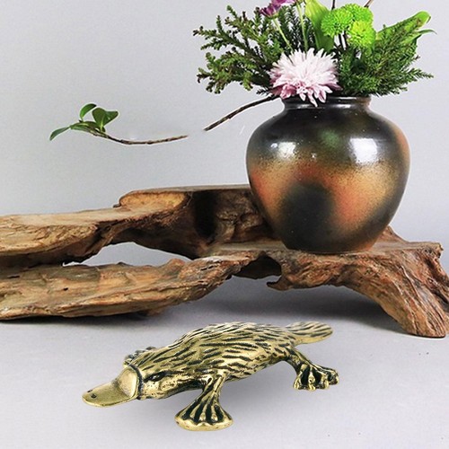 Ornithorynque figurine cuivre - ornithorynque,