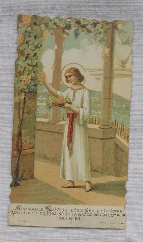 Ancienne petite carte - ancienne,