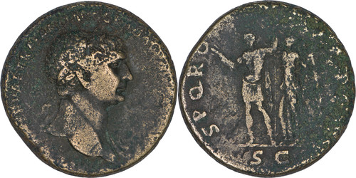 Rome sesterce trajan 107 - -,