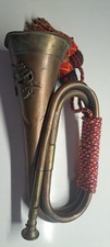 Ancien Clairon Militaire en cuivre
