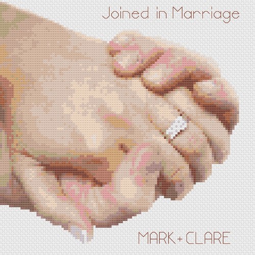 Kit point croix mariage - de,