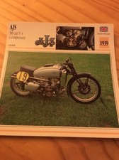 AJS 500 cm3 V4 à compresseur