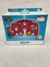 Manette Super Mario rouge Battle Pad / Manette de combat Neuf Nintendo WII U