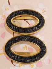 Boucle Ceinture ancienne  LW Paris Metal Année 30 64x85 Mm