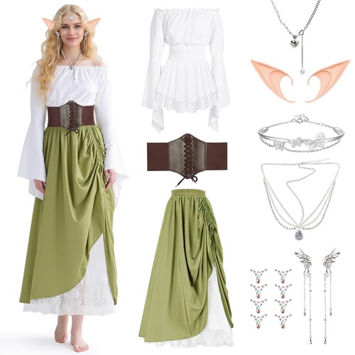 Robe medievale femme - medievale, femme,