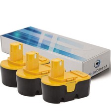 Lot de 3 batteries type