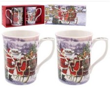 x2 tasses Père Noël en