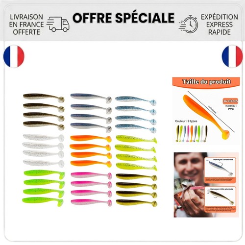 Leurres souples pêche - , 36