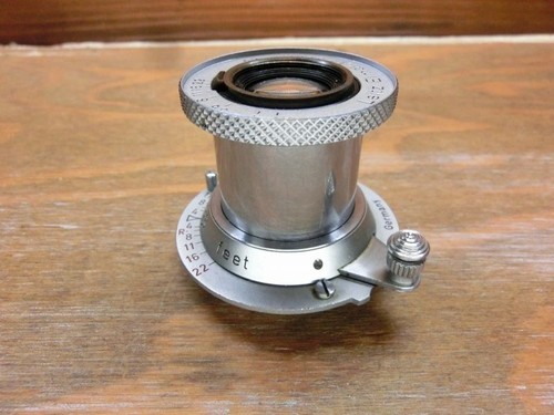 Leica leitz elmar red 50mm - leitz,