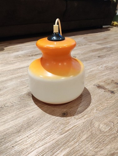 Plafonnier vintage opaline