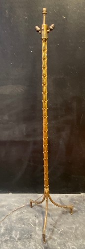 1970 lampadaire bronze - lampadaire,