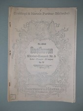 Partition Piano - Beethoven -