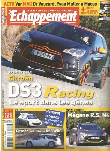Echappement 521 ds3 - n°521, racing