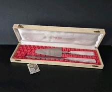 Coffret couteau et pelle à gâteaux en inox  Paul Baur Coutellerie Mulhouse   