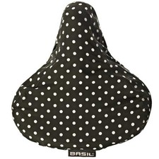 Housse de selle Basil KATHARINA noir points hydrofuge black + points