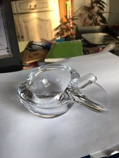 Très beau cendrier/vide poche en cristal de Vannes