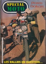 SPECIAL MOTO N°°06 - PARIS DAKAR 1982