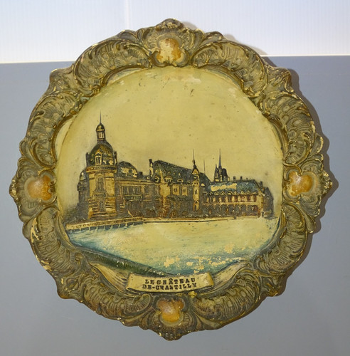 Ancienne assiette terre cuite - assiette,