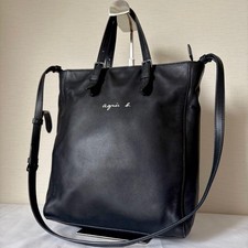 Agnes b. Black Leather 2-Way
