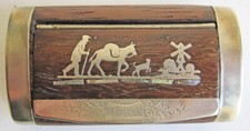 TABATIÈRE EN CHÊNE
