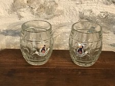 Lot de 2 chopes à bière