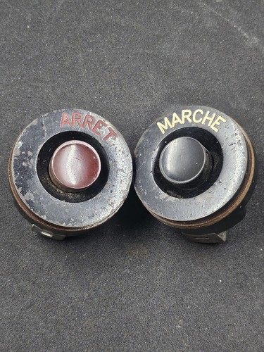 Boutons poussoir machine - boutons,
