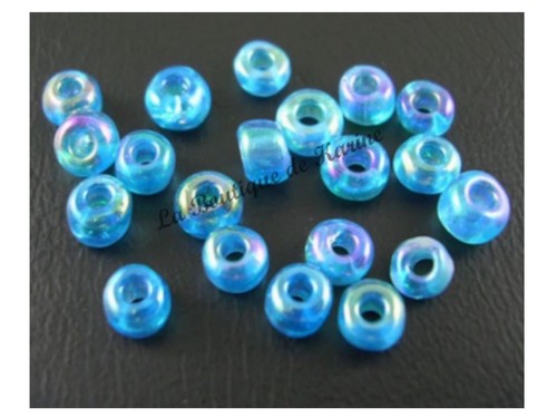 Lot 500 perles rocaille - de,