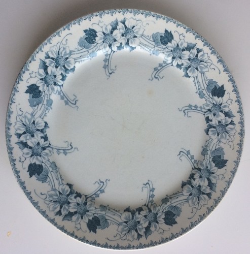 Assiette ancienne faience - assiette,