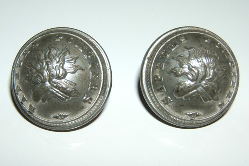 Lot boutons etain - de, 2