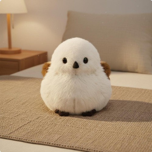 Oiseau chanteur peluche - oiseau, en
