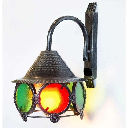 Lampadaire extérieur fer - d'extérieur, en