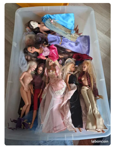 Lot barbies années - lot,